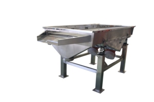 Stable Operation Custom Built Linear Vibratory Screener With Replaceable <b>Screen</b> Mesh For Herb <b>Leaf</b> Grain And Mining Sand - Product Image 4