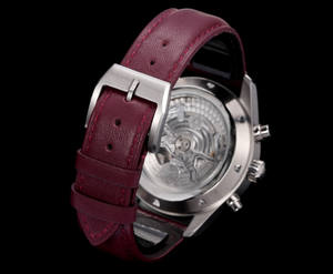 La nouvelle montre pour homme au design transparent présente un mouvement mécanique automatique à remontage automatique 7750 - Product Image 6