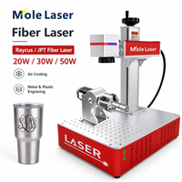 Machine de marquage laser couleur MOPA 50W, graveur laser à fibre pour acier inoxydable, aluminium et métal