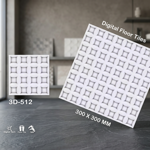 Revêtement de sol en céramique 3D Surface brillante rectifiée 12x12 16x16 30x30 40x40 300x300 Carreaux de sol antidérapants Producteur en gros - Product Image 5