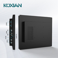 Monitor layar sentuh industri Anti gangguan, 15 "/ 15.6" dengan layar dan struktur kustomisasi kasar didukung