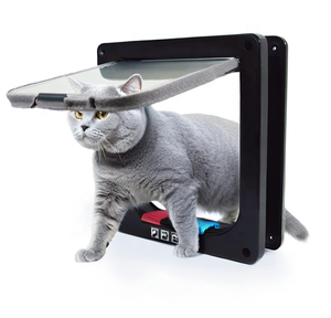 Аксессуары для домашних животных для кошек, автоматическая дверь для кошек в дверь - Product Image 2