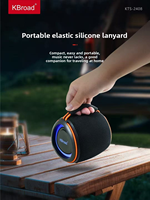 Enceinte portable sans fil Bluetooth 8W avec subwoofers professionnels pour une sonorisation de fête, son HD, étanche IPX6, enceintes intelligentes