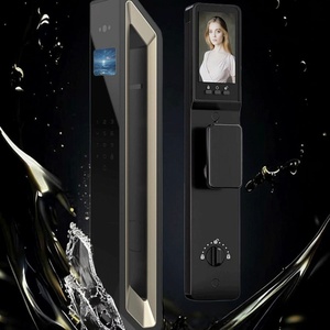 Cerradura Inteligente Totalmente Automática Modelo SK-A16 con IA, Reconocimiento Facial y de Venas de la Palma, Cerradura para Exteriores de Madera con Nube, Antirrobo Universal con Huella Dactilar - Product Image 2