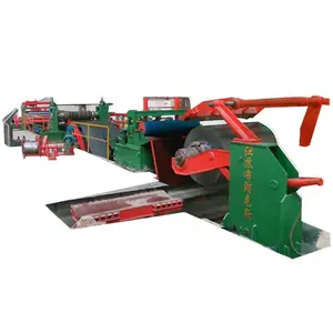 slitting line with decoiler and recoiler