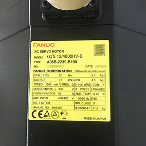 A06B-2239-B100 Nuevo Motor Servo AC Original FANUC - Product Image 2