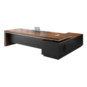 Conjunto de Silla de Escritorio Ejecutiva Modular Moderna y Elegante HongQiao HQ-8744 con Panel de Madera de Pino, Muebles de Oficina con Clase, Garantía de 3 Años - Product Image 2