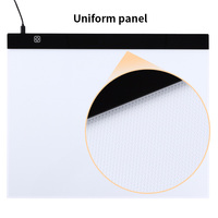 Certification CE par Tuv Slip Panel Tablette à dessin A3 Led Light Pad pour le pochoir