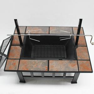 Patio al aire libre multi-función de pozo de fuego parrilla con pozos de fuego - Product Image 4