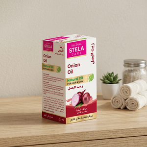 Aceite capilar y para la piel Stela Care de cebolla, cuidado nutritivo natural a base de hierbas para el cuero cabelludo, cabello y cuerpo, hidratante y para uso diario personal. - Product Image 4