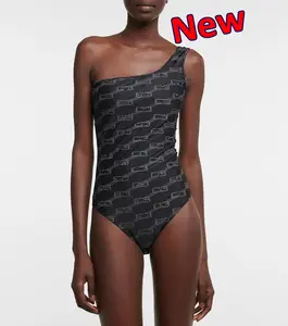 新到设计师一体式女式泳衣2023性感泳衣遮盖泳衣