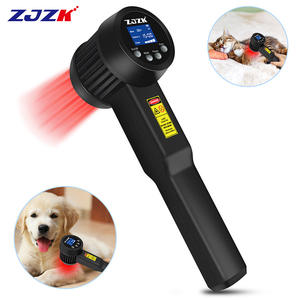 Equipamento Veterinário de Terapia a Laser Classe 4 5W 808nm 650nm para Alívio da Dor no Calcanhar, Massagem e Cura de Tecidos - Product Image 1