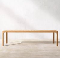 Ensemble de mobilier de jardin en teck de Birmanie pour villa, table et chaises d'extérieur pour patio, vente en gros