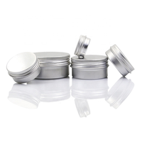 Pot en aluminium de qualité supérieure, recyclable, de qualité alimentaire, avec couvercle magnétique à vis, capacité personnalisable (4oz, 2oz), logo personnalisable, pour épices et usage domestique