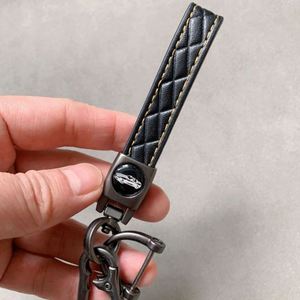 LC910 Custom Logo Printed Personalized Keychains PU <b>Leather</b> <b>Key</b> <b>Chains</b> Promotion Car Brand <b>Key</b> Holder Ring Metal Keychain Gift - Product Image 3