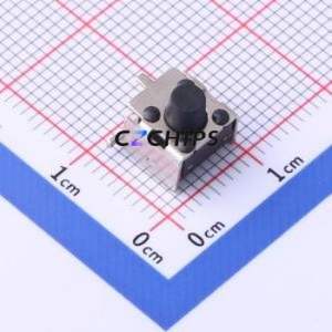 TS-1005A-AR06526 Tactile Switch SMD Switch Single Pole Single Throw Round Button 2.6N Horizontal Mount - Product Image 1