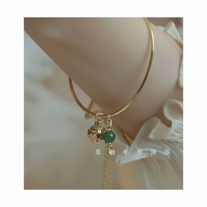 Vendita calda Trending fatto a mano alla moda da donna bracciali con perline in lega di perle cavigliere di strass fornitura all'ingrosso - Product Image 1