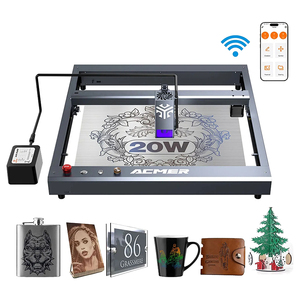 Macchina per Incisione <span class=keywords><strong>Laser</strong></span> ACMER P2 20W con Supporto Automatico dell'Aria, APP <span class=keywords><strong>Wifi</strong></span>, Incisore e Stampante <span class=keywords><strong>Laser</strong></span> ad Alta Velocità - Product Image 1