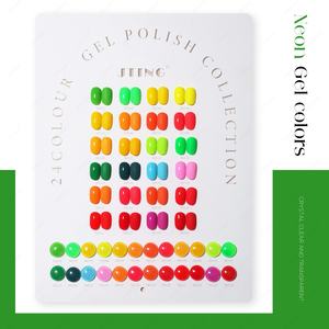 JTING - Esmaltes de Gel de Neón de Diseño Libre, 24 Colores, Colección de Esmaltes de Gel de Neón, Suministros para Uñas de Marca Privada OEM/ODM, Esmalte de Gel para Uñas - Product Image 3