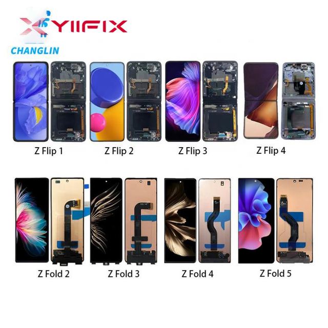 High Quality Phone Lcd Screen Wholesale Replacement galaxy Z Flip 2 3 4 5g Display Z Fold 2 3 4 for samsung Lcds