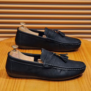 Chaussures pour hommes de <span class=keywords><strong>marque</strong></span> de créateur, mocassins plats, style bateau, pour la marche, en vente chaude - Product Image 3