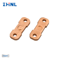 Multiprise à 3 broches avec inserts vissés en laiton pour pièces électriques, matériaux de contact électrique, rallonge