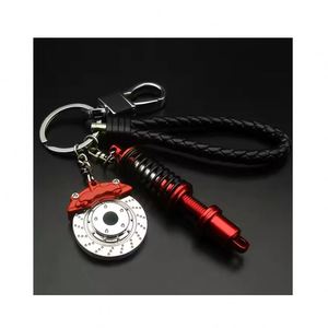 Porte-clés en gros pour pièces automobiles, disque de frein, engrenage, personnalisable avec étiquettes - Product Image 1