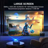 YT300 hologramme intelligent 4K Mini projecteurs 1080P LED Laser vidéo Portable projecteur avec Android TV Box Home Media Player Proyector