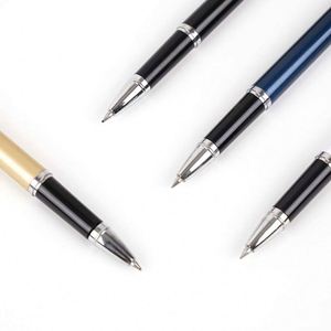 Hot Selling Promotional Black Color Import Metal Custom Logo Blank Sublimation Ink Ballpoint <b>Pen</b> for Office - Product Image 2