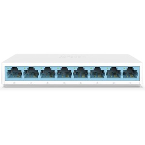 MERCURY 8 Port 10/100Mbps Full-Duplex/Half-Duplex <b>Ethernet</b> <b>Switch</b> S108C Desktop Network Hub for Home Office Use - Product Image 2