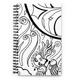 IW Comics # Quaderno a Spirale da 14 Fogli per Schizzi e Appunti, Scelta Top per Materiali Artistici e Fumetti - Product Image 1