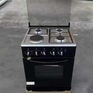 <span class=keywords><strong>Horno</strong></span> de Gas de Acero Inoxidable con Puerta de Vidrio Doble Negra, Dos Placas de Cocción, <span class=keywords><strong>Horno</strong></span> para Trabajadores de Oficina <span class=keywords><strong>y</strong></span> Alquileristas - Product Image 2