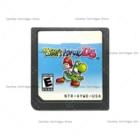 Jeux DS Série Mario Cartouche Carte de Jeu Vidéo Console Super Bros. Kart Island Partenaires dans le Temps pour NDS 3DS