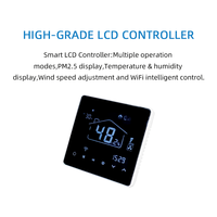 Déshumidificateur d'air frais ERV à une seule pièce 28L/D, système de contrôle de l'humidité du plafond avec contrôleur Wifi intelligent, filtre haute efficacité