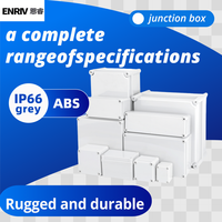 Vente chaude ABS plastique IP66 étanche PC250 * 80*85 boîtier de Distribution de commutateur extérieur électronique et Instruments d'instruments