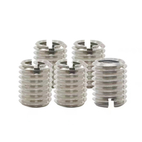 Stainless Steel Fully Threaded Fasteners with Internal and External Threads M12*1.25-M14*1.5-30L Socket Drive