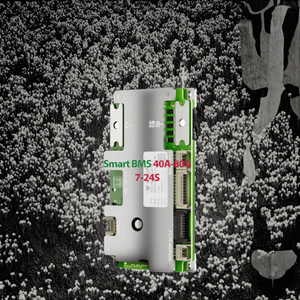 Jbd thông minh BMS pcba 7S đến 24S Series 40A/50A Li-ion hệ thống quản lý pin với LiFePO4 được xây dựng trong BT UART sưởi ấm 36V 48V 60V - Product Image 3