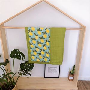 Algodón seis capa gasa bebé envuelto bebé recién nacido pañales toalla Toalla de baño - Product Image 3