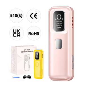 Épilateur IPL à refroidissement par saphir, approuvé 510(k), portable pour usage domestique, personnalisable avec logo OEM - Product Image 1