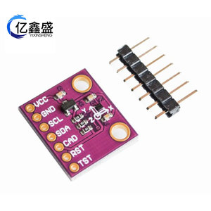 YIXINSHENG MCU-9911 AK09911C เซ็นเซอร์แม่เหล็กสามแกน I2C อินเทอร์เฟซโมดูลเข็มทิศสำหรับโครงการอิเล็กทรอนิกส์หุ่นยนต์ - Product Image 1