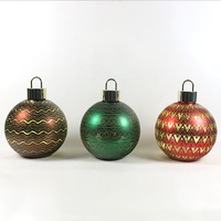 Boule de décoration de Noël géante en verre transparent mat de haute qualité pour sublimation, 10 cm, 20 cm, 30 cm
