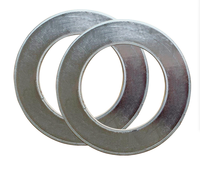 Gasket Spiral Wound Heavy Duty (SWG) ASME B16.20 API 601 304SS Grafit Tekanan Tinggi Suhu Tinggi Flange Boiler Refinery