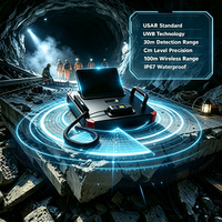 Détecteur de vie souterraine 3D par radar UWB, positionnement haute précision sur les axes XYZ, outil de récupération sismique, dispositif de pénétration profonde du sol