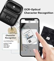 Imprimante d'étiquettes de codes à barres M110 étiqueteuse autocollant portable adresse d'expédition imprimante thermique QR code machine pour imprimer des étiquettes de prix