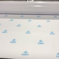 Film Vinyle Adhésif pour Voiture GMT Modèle 3109-1 Blanc Brillant PVC Auto-Adhésif Résistant à l'Eau et aux UV pour Signalétique de Magasin