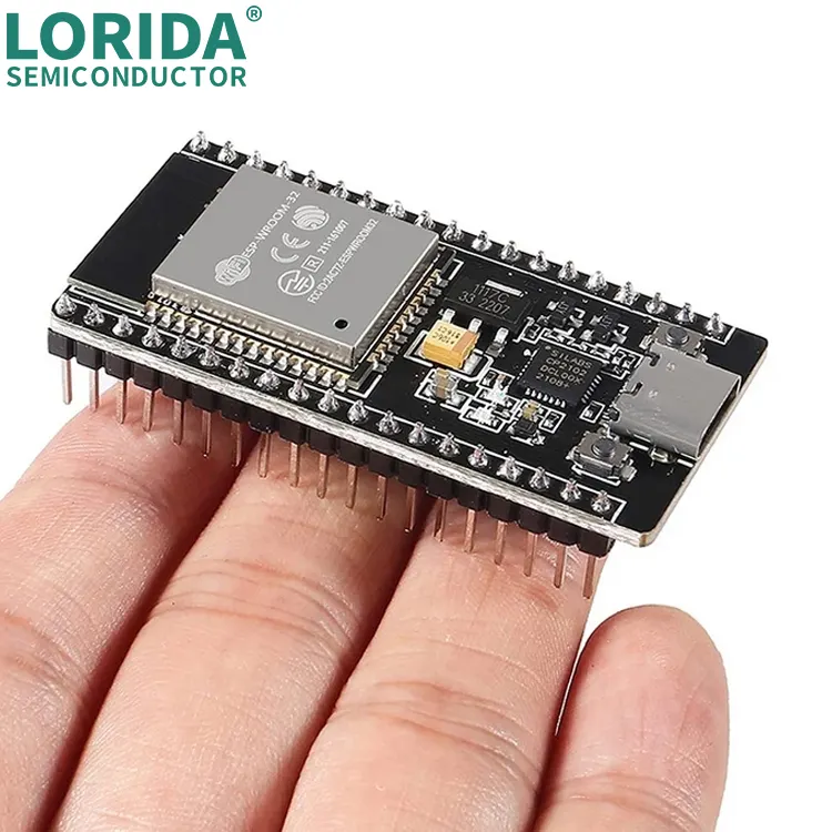 Lorida esp32 אלחוטי & IoT מודול wifi bluetooth wroom32 gps בקר 38 פין wroom 32u מצלמה esp32 s3