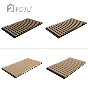 <strong>Wood</strong> Grain MDF Acoustic <strong>Wall</strong> <strong>Panels</strong> with Polyester Fiber Sound Absorbing Board - Product Image 3