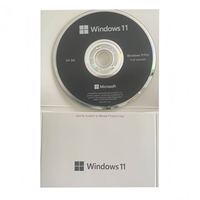 Versión en DVD Original de MS Win11PRO, Windows 11 Pro OEM, Etiqueta Rosa, Activación 100%, Soporte Profesional, Stock Hong Kong