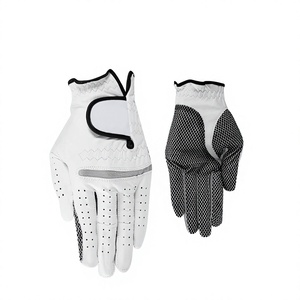 Gant de golf pour homme en cuir de mouton pur, respirant, antidérapant, pour la main droite – Indispensable pour le golf - Product Image 1