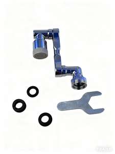 Bras robotique universel 720 °   Rallonge de Robinet Pivotante pour Salle de Bain, Bras Robotique Rotatif pour Évier de Cuisine et Salle de Bain - Product Image 4